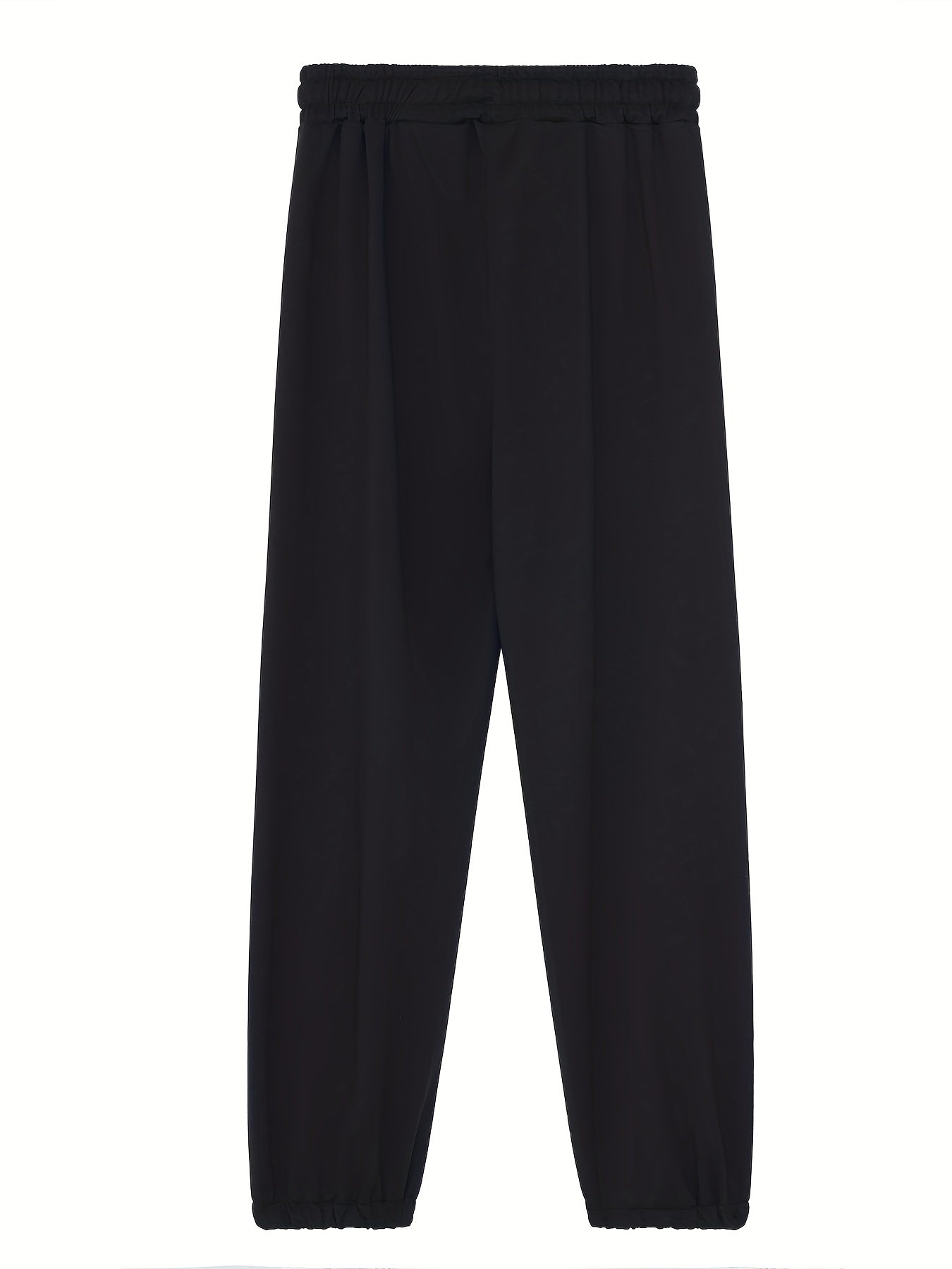Cross Print Men's Drawstring Sweatpants Loose Casual Comfy Jogger Pants