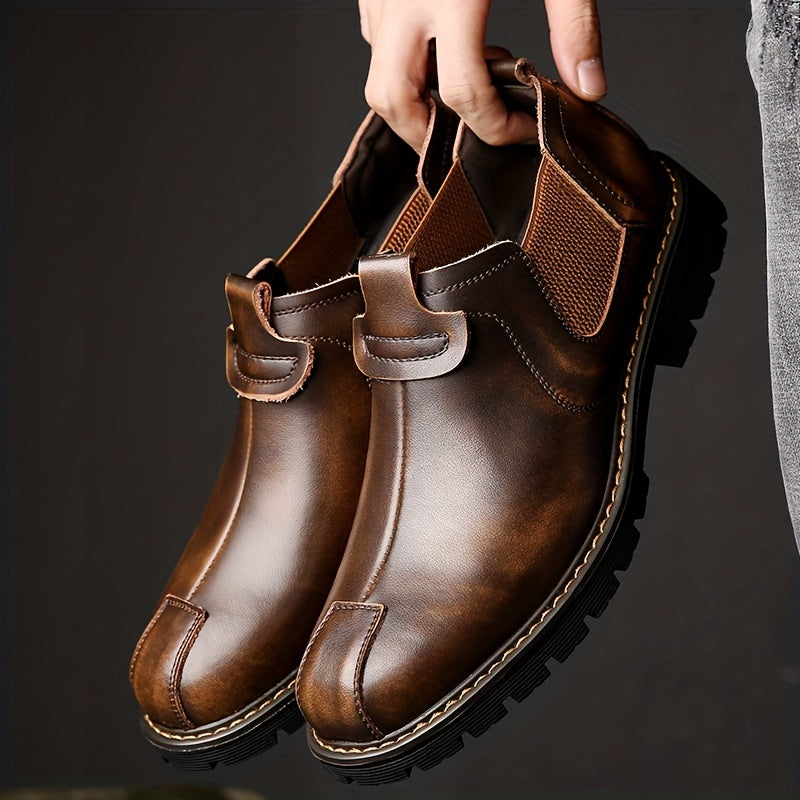 Men's Chelsea Boots Outdoor Slip On Shoes