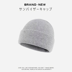 Outdoor Winter Wool Cap Flip Up Cold Hat Heap Hat