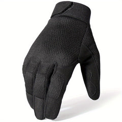 Men's Camo Touch Screen Motorcycle Gloves Flexible Breathable