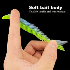3pcs Soft Bait PVC Fishing Lures, Outdoor Fishing Accessories