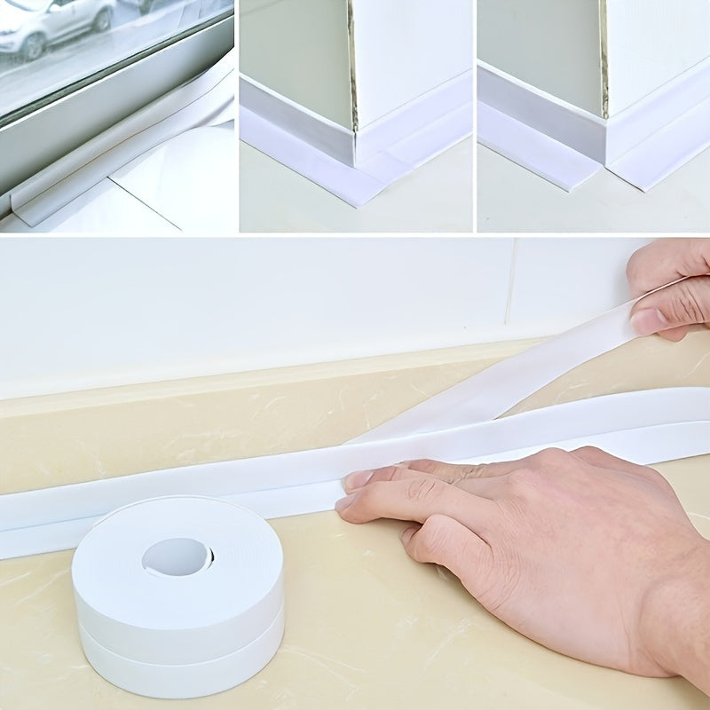2m Self Adhesive PVC Sealing Tape for Kitchen & Bathroom