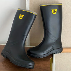 Women's Knee High Rain Boots Waterproof Outdoor Antiskid Water Shoes