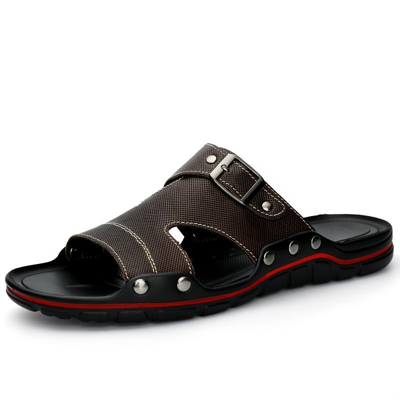 Men's Lightweight Slides Casual Slippers Comfortable House Shoes