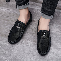 Men's Moc Toe Loafer Shoes Non slip Slip On Shoes Spring/Summer