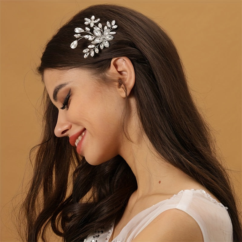 Crystal Head Piece Headwear Rhinestone Hairpin Wedding Hair Accessories