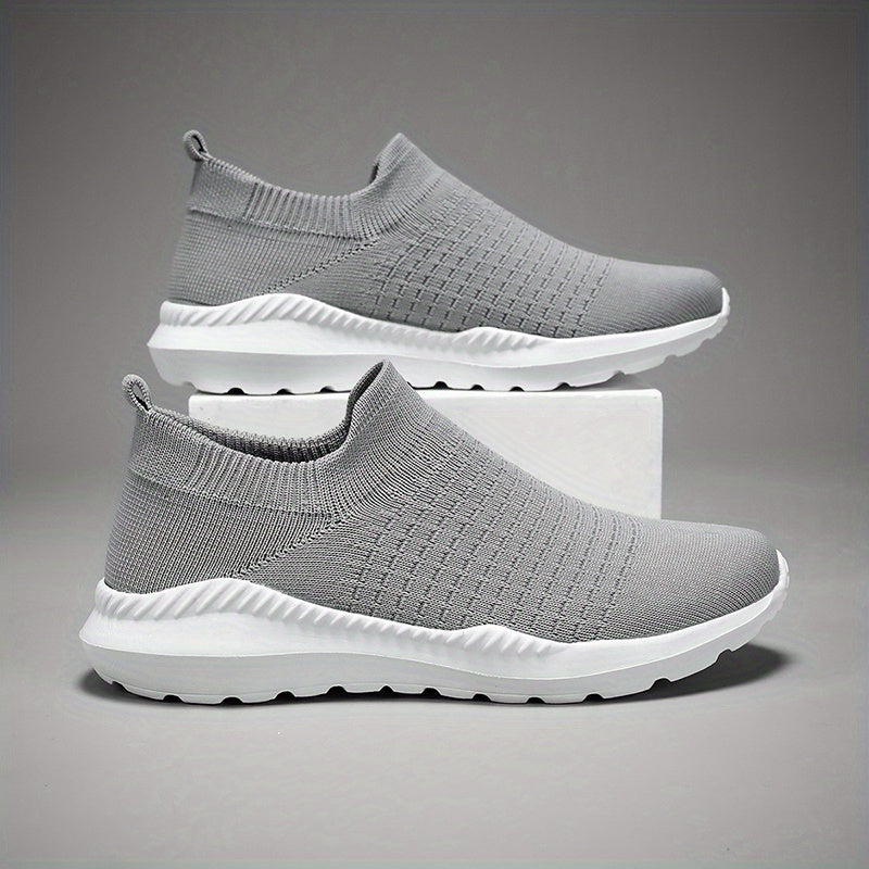 Men's Slip on Sock Sneakers Lightweight Breathable Walking Shoes