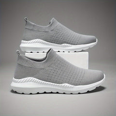 Men's Slip on Sock Sneakers Lightweight Breathable Walking Shoes