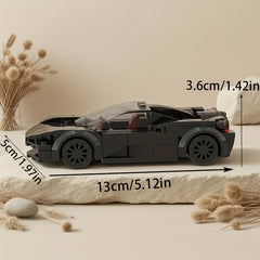 DIY Sports Car Building Set - Collectible Racing Toy