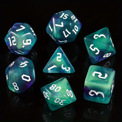 7-Piece Dice Set for Games and Parties