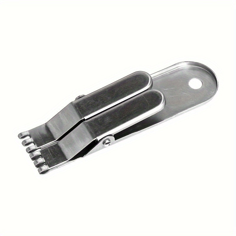 2pcs Earthworm Feeding Devices Stainless Steel Fishing Equipment