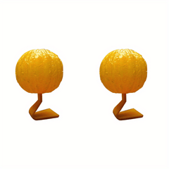 6pcs Indoor Fly Catcher Pumpkin Shaped Non Toxic Odorless for Indoor/Outdoor Use