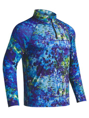 Men's Camo UPF 50 Sun Shirt Long Sleeve Quick Dry for Fishing