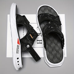 Men's Slip on Sandals Casual Open Toe Outdoor Beach Shoes