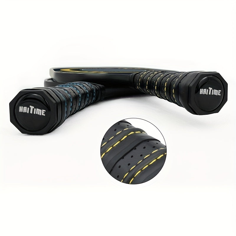 Haitime Carbon Fiber Pickleball Paddles Set with Balls & Bag