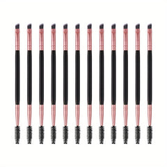 Double Ended Eyebrow and Eyeliner Brush Set
