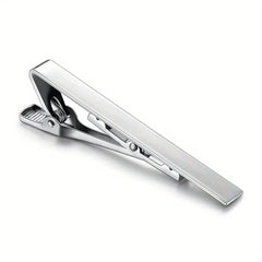 1pc Men's Tie Clip Suit Accessories Golden