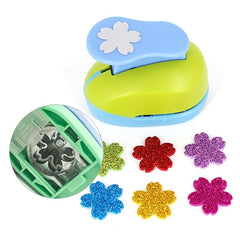 10pcs Craft Hole Punch Paper Puncher Scrapbooking Punches Random Colors