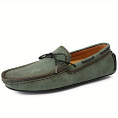 Men's Slip On Loafer Shoes Anti skid Rubber Sole Flat Driving