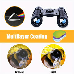 8x21 Portable Mini Binoculars Outdoor Bird Watching Telescope