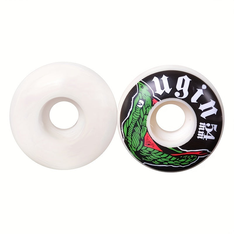 4pcs Durable Skateboard Wheels 54 32mm PU Wheel High Performance