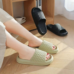Women's Strappy Back Slides Lightweight Bathroom Shoes