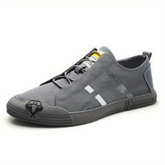 Men's Canvas Sneakers Comfortable Walking Shoes