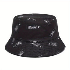Colorful Bottle Print Bucket Hat Reversible Hip Hop Candy Basin Hat