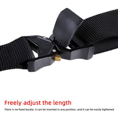 Men's Tactical Belt Quick Release Military Hiking Outdoor