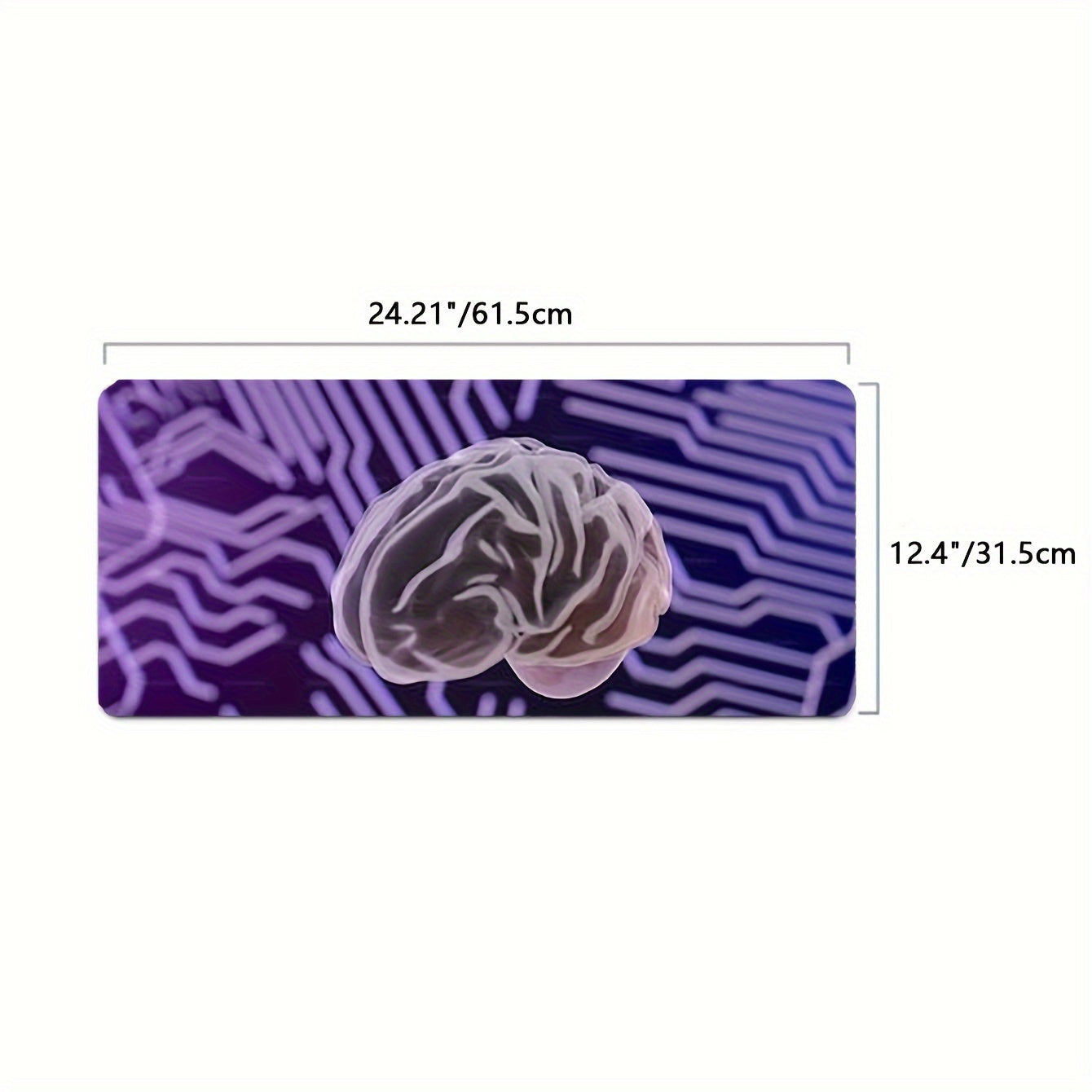 Gene Technology Brain Cell Pattern Mouse Pad Desktop Accessories
