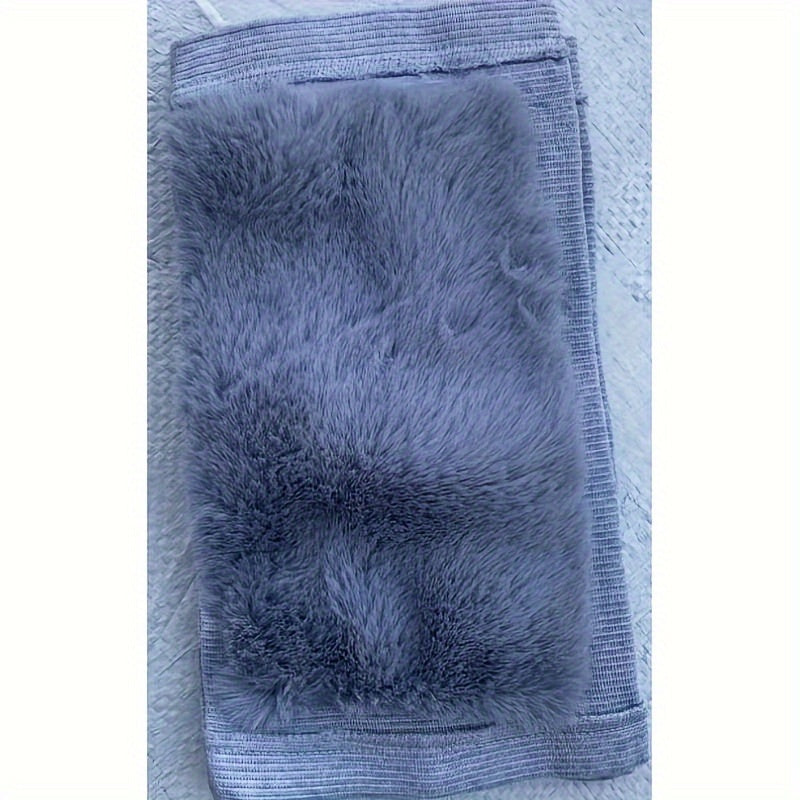 Winter Knee Pads Rabbit Fur Sports Leg Warmers