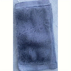 Winter Knee Pads Rabbit Fur Sports Leg Warmers