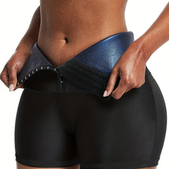 Slimming Neoprene High Waist Shorts - Sweat Sauna Effect