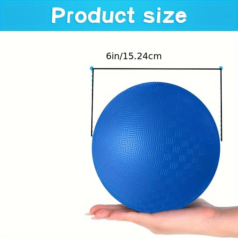 15 24 Cm Dodgeball Bouncy Playground Ball Inflatable Kickball Handball Soft Rubb
