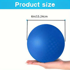 15 24 Cm Dodgeball Bouncy Playground Ball Inflatable Kickball Handball Soft Rubb