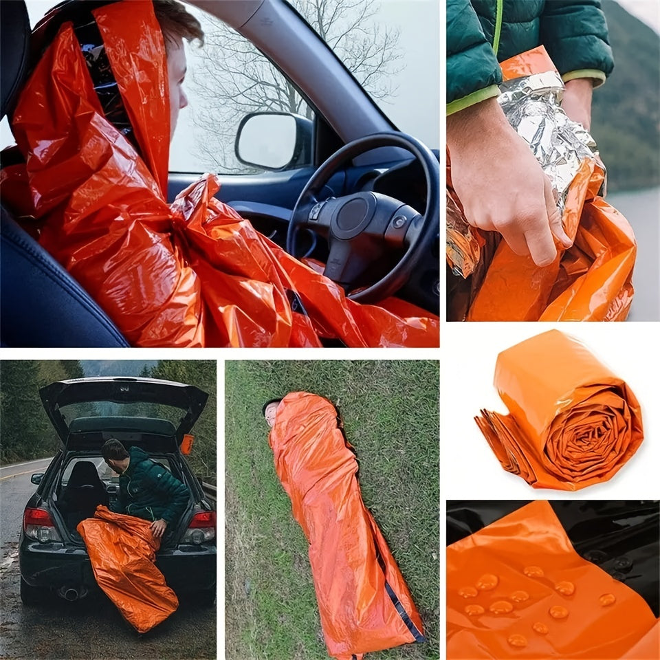 Orange First Aid Sleeping Bags Thermal Insulation Waterproof & Windproof