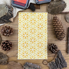 Small Flower Background Stencils Shoe Graffiti DIY Art Stencils