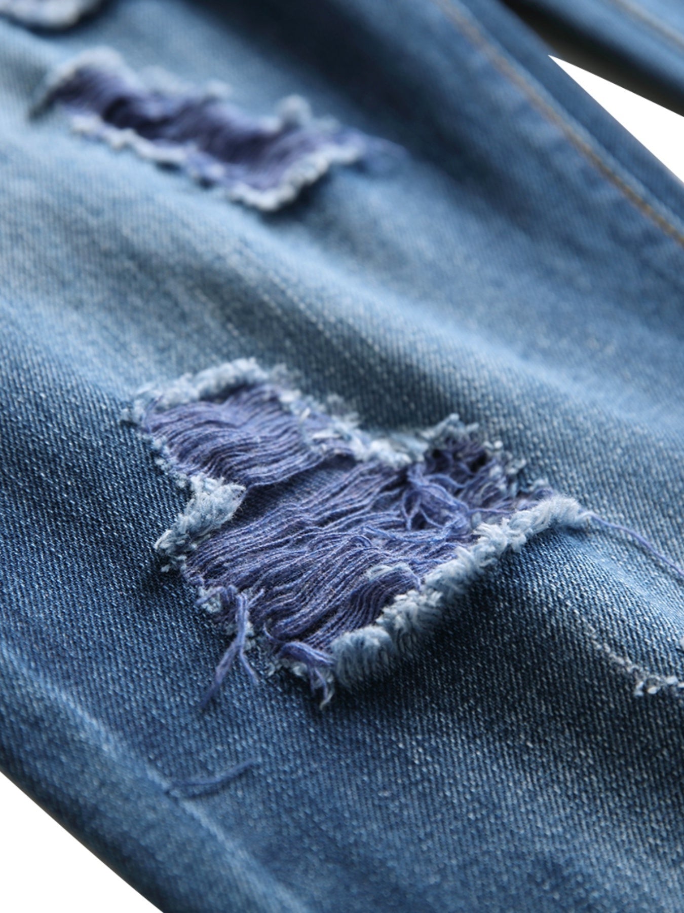 Men's Ripped Denim Jeans
