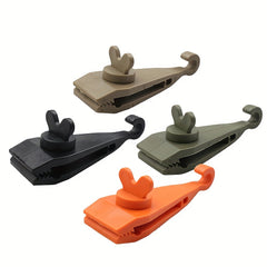 20pcs Outdoor Camping Tent Clip Nylon Canopy Clip Tarp Awning Clamp Tool