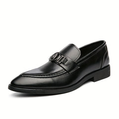 Men's Almond Toe Loafer Shoes Non-slip Slip On Shoes Spring And Summer