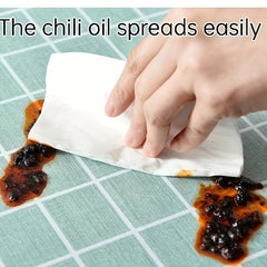 Plastic Tablecloth Straight Edge Plaid Tablecover PVC Lattice - Waterproof