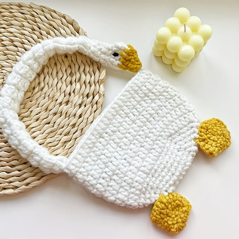 Goose Knitted Handbag Tote Bag Shoulder Bag
