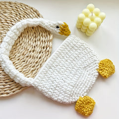 Goose Knitted Handbag Tote Bag Shoulder Bag