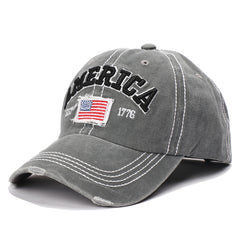 Vintage Letter Embroidery Baseball Cap