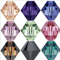 300 90pcs 4mm Bicone Loose Crystal Beads Jewelry Making Accessories