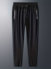 Men's Lightweight Drawstring Pants for Outdoor Activities