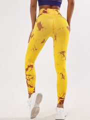 Tie Dye Quick Dry Running Leggings for Women