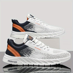 Men's Lace up Sneakers Comfortable Walking Shoes
