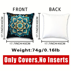 1pc Printed Throw Pillow Covers for Home Decor