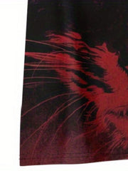 Boy's 3D Cat Graphic T shirt Casual Tee For Summer Outdoor